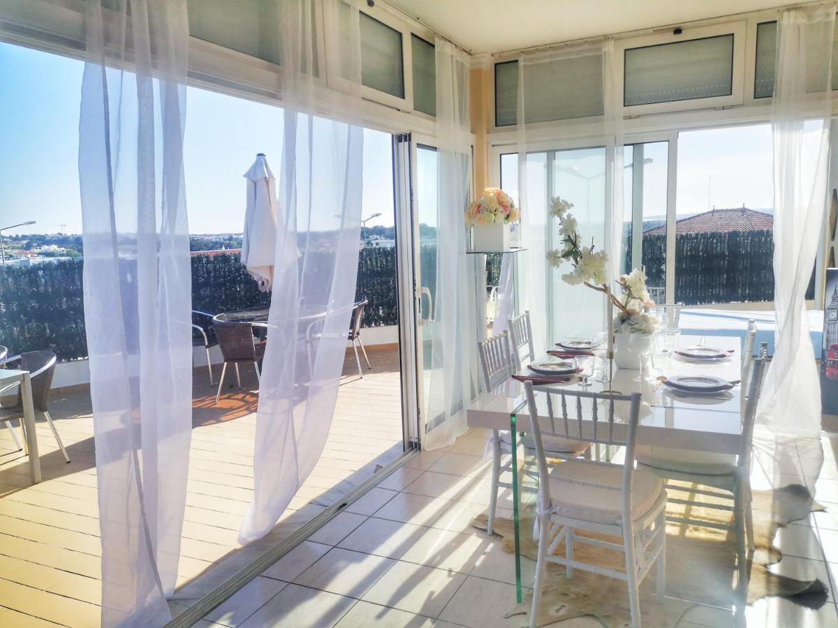 Penthouse With Sea View & Private Terrace Apartment Guia  Exterior foto