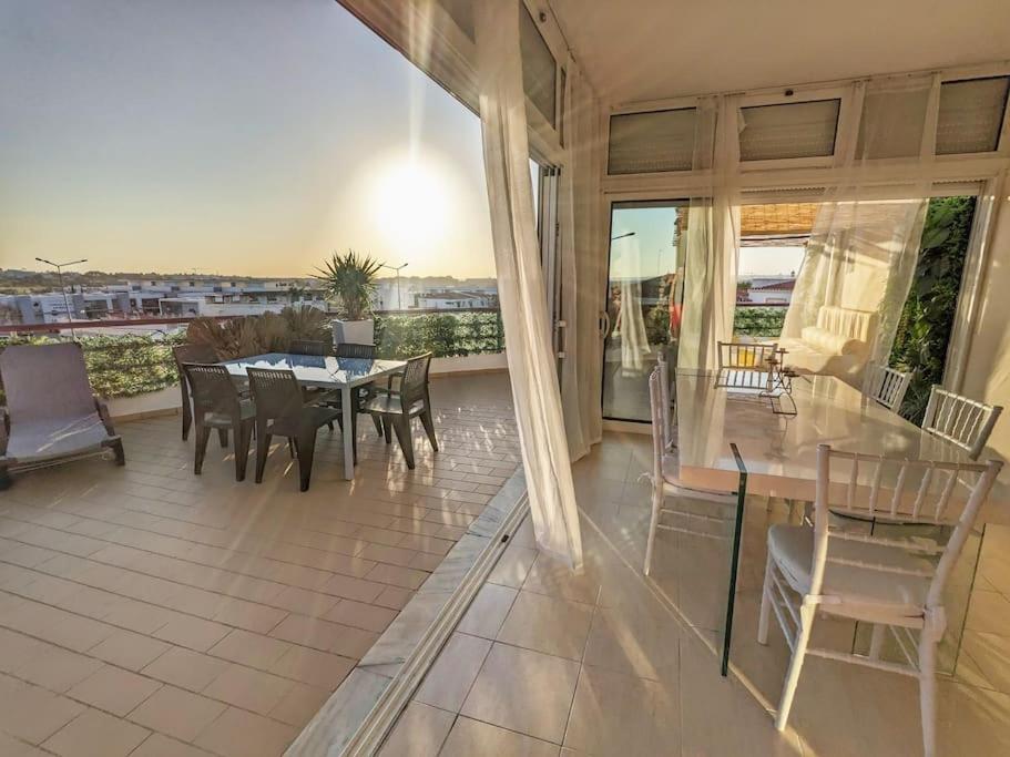Penthouse With Sea View & Private Terrace Apartment Guia  Exterior foto