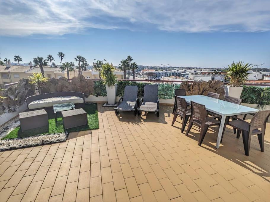 Penthouse With Sea View & Private Terrace Apartment Guia  Exterior foto